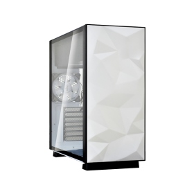 月光寶盒-稜 WHITE RGB 炫彩電競機殼