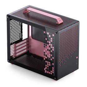 喬思伯 Z20 拼色版(黑粉) 卡36.3/U高16.3/玻璃側板/M-ATX【建議SFX】