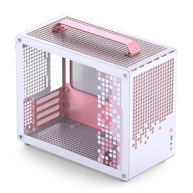 喬思伯 Z20 拼色版(白粉) 卡36.3/U高16.3/玻璃側板/M-ATX【建議SFX】