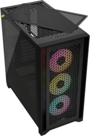 海盜船 iCUE 4000D RGB AIRFLOW 黑 顯卡長36/CPU高17/玻璃透側/A