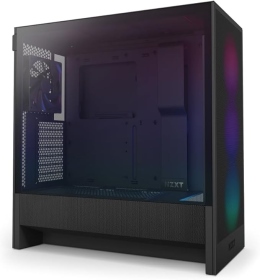 NZXT H5 Flow RGB(2024) 黑 顯卡長36.5/CPU高16.5/玻璃透側/E-ATX(H52FB-R1)