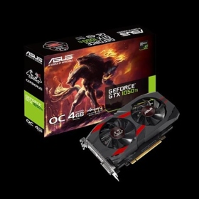 華碩 CERBERUS-GTX1050TI-O4G地獄犬(1455MHz/雙/20.3cm/註四年)
