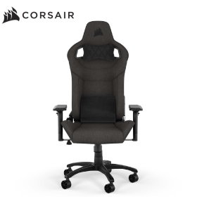 海盜船 T3-CHAIR 電競椅(黑) 透氣軟布/賽車風格設計/4D可調扶手/鋼製框架/90-170°傾斜度