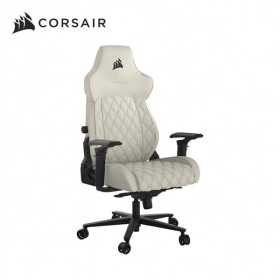 海盜船 CORSAIR TC500 LUXE 旗艦電競椅 雪白【布質款】賽車風格設計/4D/鋼製框架/可拆卸頸枕/90-160°傾斜度(CF-9010067-WW)