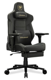 【COUGAR 美洲獅】Armor Evo M 電競椅(黑金線)/5D可調式扶手/可