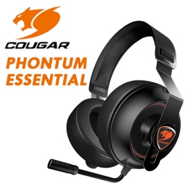 COUGAR 美洲獅PHONTUM ESSENTIAL(CGR-P40NB-150)電競耳機(黑)