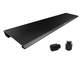 櫻桃 Cherry Mx Board 3.0 鍵盤專用鋁合金手托 (黑)+腳墊