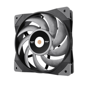 曜越 鋼影 TOUGHFAN 12 Turbo 高風壓風扇(單入裝) 黑/2500RPM/PWM(CL-F121-PL12GM-A)