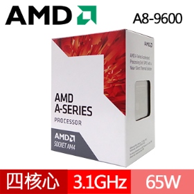 AMD A8-9600【4核/6 GPU-代理】3.1G(↑3.4G)65W/2M/28nm/Radeon 