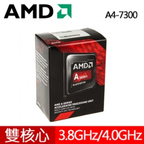 AMD A4-7300 雙核心處理器 3.8GHz(↑4.0GHz)/1M快取/HD8470/65W/