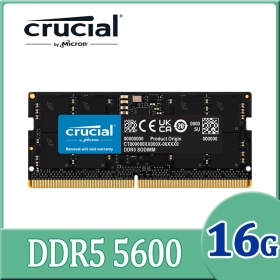 美光Micron Crucial NB 16GB DDR5 5600/CL46(CT16G56C46S5)
