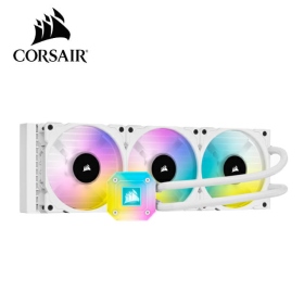 海盜船 iCUE H150i ELITE CAPELLIX 360 白色/RGB風扇.冷頭/5年(9