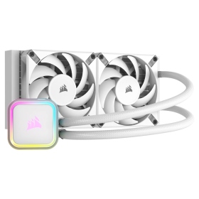 海盜船 iCUE H100i ELITE RGB 240 白色/RGB冷頭/5年(9060078)【WXHYZ】