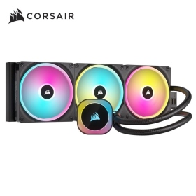 海盜船 iCUE LINK H170i RGB AIO 420 黑色/低噪音減震幫浦/磁吸串接風扇/6年(CW-9061004-WW)