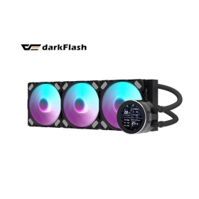 darkFlash Nebula DN360S LCD 黑 水冷/2.1吋液晶/串接風扇/厚:5.2/5年【WXHZ】