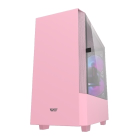 darkFlash DLV 22 粉 顯卡長29/CPU高16.7/模組扇*5/右掀玻璃側板/顯卡垂直安裝/ATX