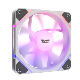 darkFlash DM12R PRO 白 12cm 反向扇/A.RGB/PWM可串接/3年保 鏡之島推薦！