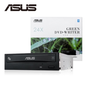 華碩 ASUS DRW-24D5MT 24X DVD燒錄機 SATA/黑色面板(DRW-24D5MT/BLK)(盒裝)