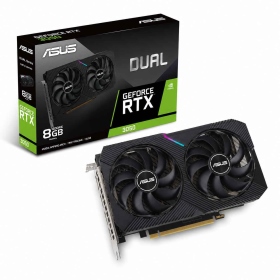 華碩 DUAL-RTX3050-8G-V2(1807MHz/20cm/雙風扇)