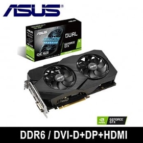 【限搭機 賣完為止】華碩 DUAL-GTX1660S-O6G-EVO(1830MHz/24.2cm/註四年/雙風扇)