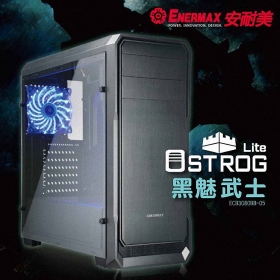 保銳 安耐美 黑魅武士 全玻璃透側版 顯卡長39/CPU高15.2/ATX