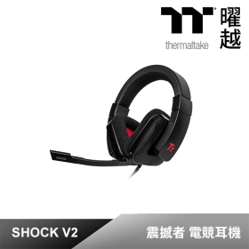 曜越 震撼者 SHOCK V2 電競耳機/有線/50mm單體