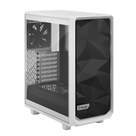 Fractal Design Meshify 2 Compact TG 白/透明玻璃/顯卡長34/U高16.9/ATX(MES2C-05)