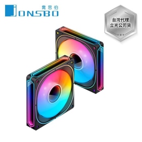 喬思伯 FR-505 黑 12cm 風扇/ARGB/全幅式無限鏡/1800RPM/PWM/三年保