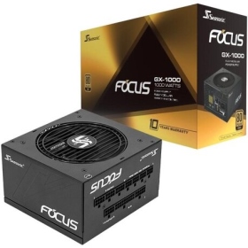 海韻 FOCUS GX1000(1000W)雙8/金牌/全模組/10年保/CPU主線:18AWG
