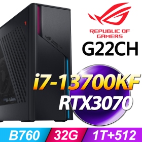 ASUS G22CH-1370KF028W i7-13700KF / 32G / 1T+512G SSD / WIN11 / RTX3070
