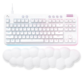 羅技 G713 TKL 美型炫光機械式鍵盤/有線/中文/茶軸/Rgb/附手托