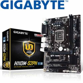 技嘉 H110M-S2PH(M-ATX/1A1H/U3/全固/COMParallel PORT/註四年)