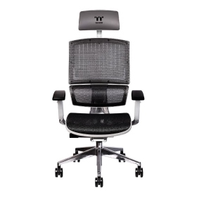 Cyberchair E500(雪白版)人體工學網椅/鋁合金骨架/4D 扶手/鋁合金五星腳/90°~117°