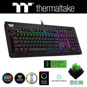 Level 20 GT RGB 機械式鍵盤/有線/綠軸(雷蛇軸)/英文/鋁金屬/RGB