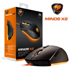 【COUGAR 美洲獅】MINOS X2 (黑色) 競技版 電競光學滑鼠