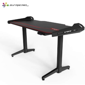 B.FRIEND GT03X-140 電動升降桌(黑)/雙動力/乘載80KG/金屬桌腳