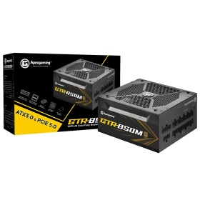 Apexgaming GTR-850M(850W) 雙8/金牌/全模/ATX3.0(PCIe 5.0)/全日系/10年