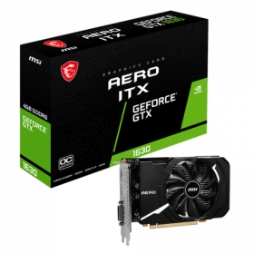 微星 GTX 1630 AERO ITX 4G OC(1815MHz/17cm/註冊四年)
