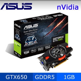 華碩 GTX650-E-1GD5/1G DDR5/19.7cm/免外接電