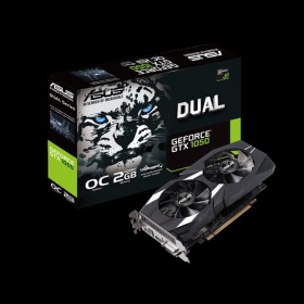華碩 DUAL-GTX1050-O2G-V2雪原豹(1518MHz/雙風/21.2cm/註四年)