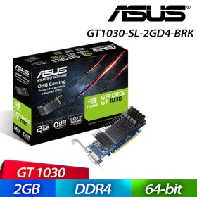 華碩 GT1030-SL-2GD4-BRK(1468MHz/DDR4/17.3cm/註四年)