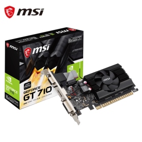 微星 GT710 2GD3 LP(954MHz/2G DDR3/靜音版/14.6cm/三年保)