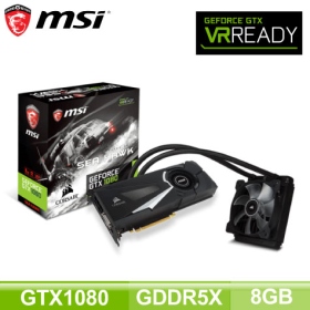 微星 GTX 1080 SEA HAWK X(1847MHz)(8G GDDR5X)27cm水冷