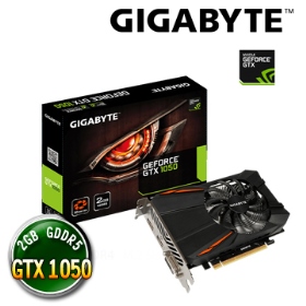 技嘉 GTX1050 D5 2G(N1050D5-2GD)(1455MHz/單風/17.2cm/註四年)
