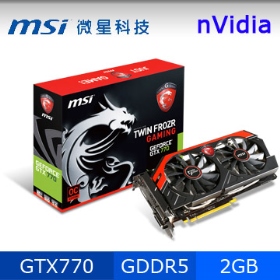 微星 N770 TF 2GD5/OC(Gaming)/2G DDR5/26cm
