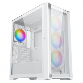 Xigmatek GXE-C1 WH(E-ATX/顯卡長41/CPU高18.5/側鋼化玻璃/內附ARGB風扇*4/內建Galaxy II風扇控制套件)