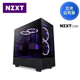 NZXT H5 Elite 黑 顯卡長36.5/CPU高16.5/玻璃透側/ATX(H51EB-01)