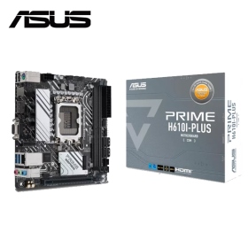華碩 PRIME H610I-PLUS-CSM(DDR5)(Mini-ITX/Intel 1Gb/註四年)5+1+1相供電