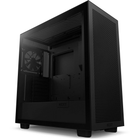 NZXT H7 Flow RGB 黑 顯卡長40/CPU高18.5/玻璃透側/ATX(H71FB-R1)