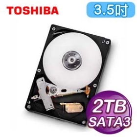 Toshiba 2TB (DT01ACA200)/64M/7200轉/三年保